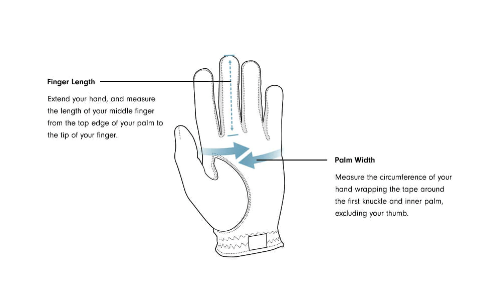 FootJoy how to measure illustration